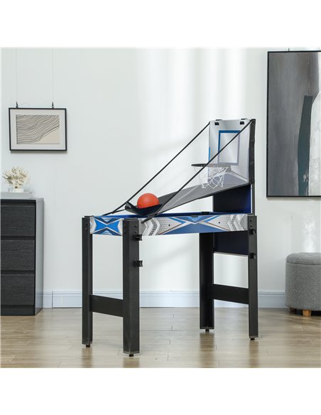 SPORTNOW 5 in 1 Multi Games Table Combo Sports Game Table for Kids, Mini Pool Table, Table Tennis Table, Hockey Table, Basketbal - pic 123862 | FastDaddyshop