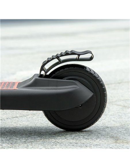 HOMCOM Folding Electric Scooter with Brake, for Ages 6+ Years, 8km/h Maximum Speed, Red - pic 123913 | FastDaddyshop