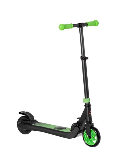 HOMCOM Folding Electric Scooter with Brake, for Ages 6+ Years, 8km/h Maximum Speed, Green - pic 123924 | FastDaddyshop