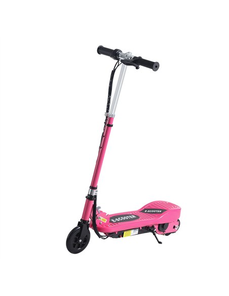 HOMCOM Foldable Electric Kids Scooter, Ride on, for Ages 7-14 Years, Pink - pic 123933 | FastDaddyshop