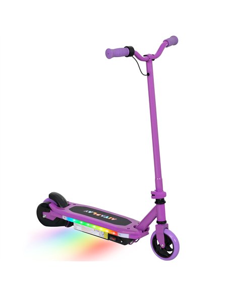AIYAPLAY Electric Scooter for Ages 6-14, with Colourful Light and Electric Brake, Electric Scooter E Scooter, Up to 10 KM/H & 8  - pic 123951 | FastDaddyshop