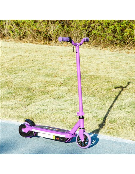 AIYAPLAY Electric Scooter for Ages 6-14, with Colourful Light and Electric Brake, Electric Scooter E Scooter, Up to 10 KM/H & 8  - pic 123959 | FastDaddyshop