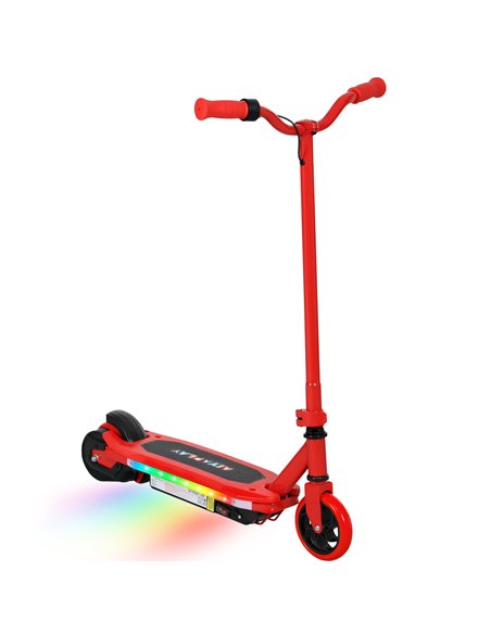 AIYAPLAY Electric Scooter for Ages 6-14, with Colourful Light and Electric Brake, Electric Scooter E Scooter, Up to 10 KM/H & 8  - pic 123960 | FastDaddyshop