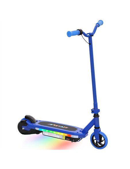 AIYAPLAY Electric Scooter for Ages 6-14, with Colourful Light and Electric Brake, Electric Scooter E Scooter, Up to 10 KM/H & 8  - pic 123969 | FastDaddyshop