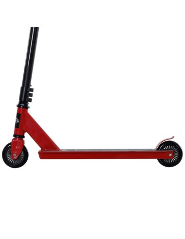 HOMCOM Street Stunt Scooter Intermediate and Beginner Freestyle Tricks Scooters For 14+ Teens Adult w/ Rear φ10cm Wheel & Brake 