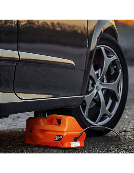 DURHAND 5 Ton Electric Car Jack Kit with 12V Auto Car Floor Jack, Impact Wrench, 15.5-45cm Car Tyre Lift Kit Emergency Tyre Repa - pic 124051 | FastDaddyshop