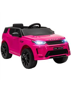 AIYAPLAY Licensed Land Rover Discovery Sport, 12V Kids Ride on Car w/ Remote Control, Lights, Music, Horn, for 3-6 Years, Pink