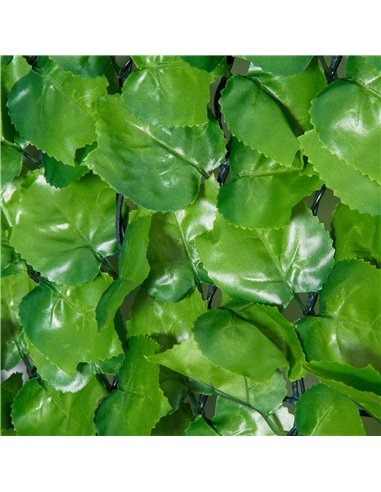 Outsunny 3 x 1m Artificial Leaf Wall - Green