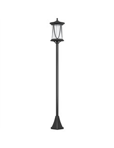 Outsunny Solar Lamp Post Light, 1.3 M LED Outdoor Street Light, Waterproof IP44 for Patio, Garden, Pathway, Cool White