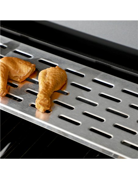 Outsunny 15kW Deluxe Duo Gas BBQ, with Grill, Plancha and Side Burner - Black - pic 125993 | FastDaddyshop