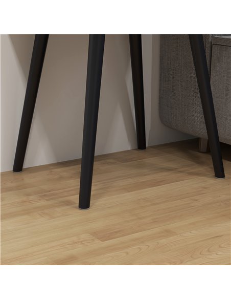 HOMCOM Bedside Table Set of 2, Industrial Nightstand, Tall End Table with Removable Fabric Drawer, Retro Chic Side Table Accent  - pic 126119 | FastDaddyshop