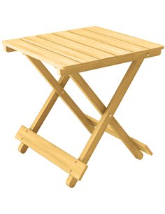Outsunny Wooden Foldable Outdoor Coffee Table
