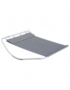 Outsunny Outdoor Double Rocking Bed Hammock, Grey