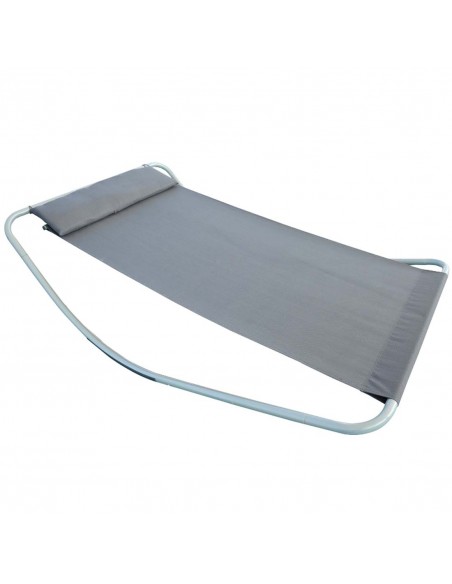 Outsunny Single Rocking Bed Hammock, Grey - pic 12693 | FastDaddyshop