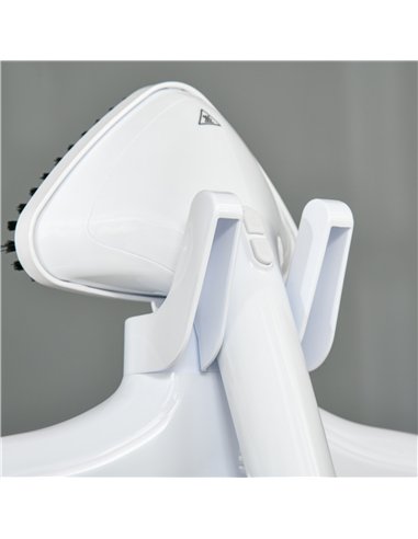 HOMCOM Upright Garment Clothes Steamer with 6 Steam Setting, 45s Fast Heat-up, 1.7L Water Tank and 45min Steamer, Wrinkle and Od