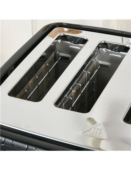 HOMCOM 4 Slice Toaster with 7 Browning Levels, High Lift, Reheat/Defrost/Cancel, Self-centring Function, Removable Crumb Tray, A - pic 127153 | FastDaddyshop