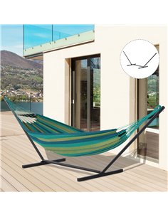 Outsunny 3.6m Extra-long Universal Hammock Stand, Metal Frame - Stand Only 2