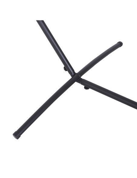 Outsunny 2.8m Extra-long Universal Hammock Stand, Metal Frame - Stand Only - pic 12737 | FastDaddyshop