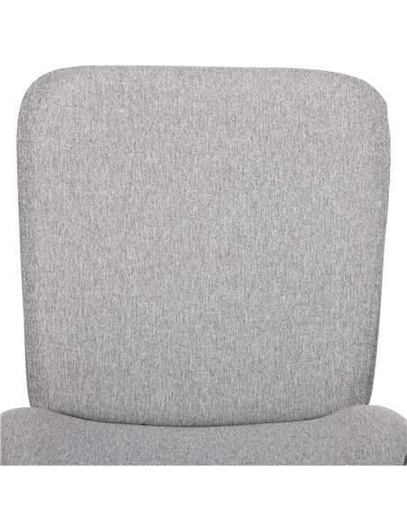 HOMCOM Bar Stools Set of 4, Linen-Touch Upholstered Bar Chairs, Kitchen Stools with Backs and Steel Legs for Dining Room, Light  - pic 127603 | FastDaddyshop
