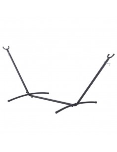 Outsunny 2.8m Extra-long Universal Hammock Stand, Metal Frame - Stand Only