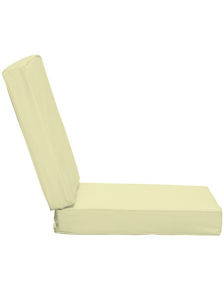 Outsunny Set of 2 Garden Seat and Back Cushion Set, Replacement Cushions for Outdoor Furniture with Seat Cushion and Back Cushio - pic 128520 | FastDaddyshop