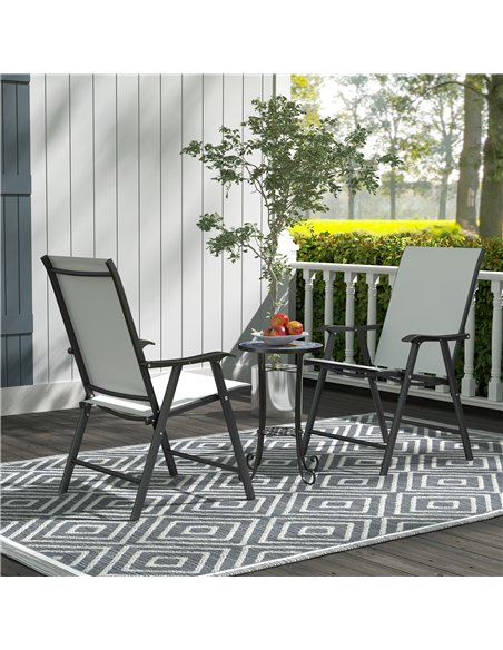 Outsunny Mosaic Garden Table, 35.5 cm Round Outdoor Table with Shelf, Ceramic Tile Top, Small Garden Side Table Bistro Table End - pic 128980 | FastDaddyshop