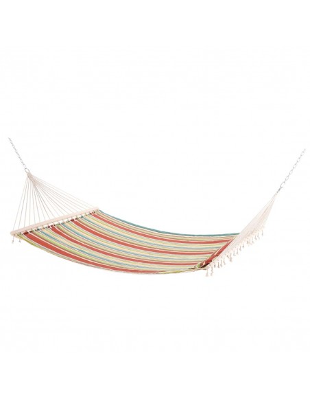 Outsunny Double Outdoor Patio Cotton Hammock, Swing Bed with Pillow, Green - pic 12942 | FastDaddyshop