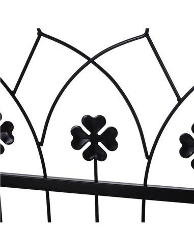 Outsunny Garden Outdoor Entrance Arch with Door Outdoor Patio Decoration for Rose Trellis Arbour Climbing Plant 131L x 49W x 200