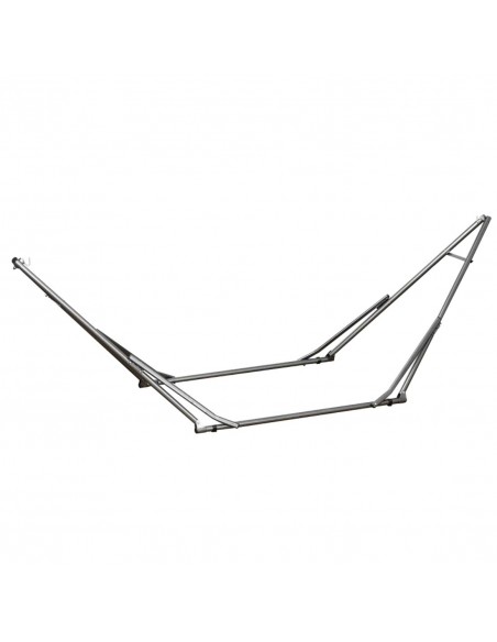 Outsunny Foldable Hammock Stand, Load Capacity 120kg Black - pic 12954 | FastDaddyshop
