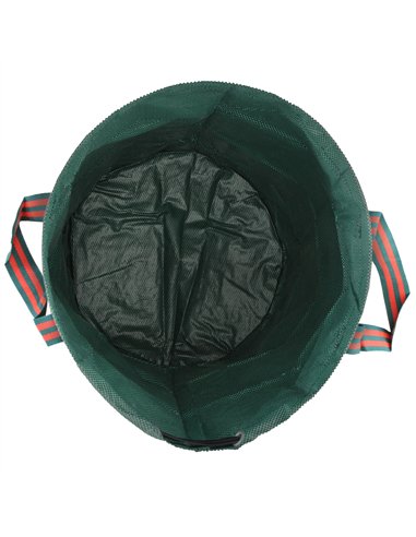 Outsunny Garden Waste Bags, 300L x 3 Heavy Duty Garden Bags, Foldable and Reusable Garden Sacks with Handles for Collecting Gard