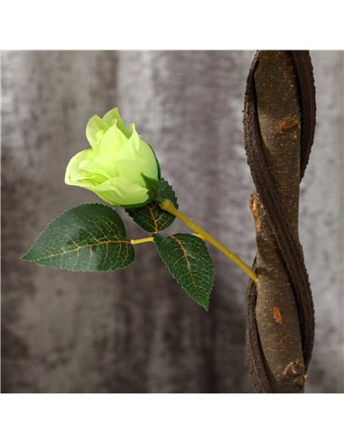 Outsunny Set of Two Faux Rose Trees - Green