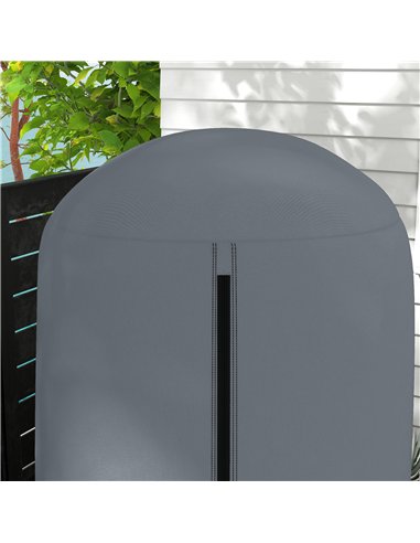 Outsunny 190 x Φ128cm Hanging Egg Chair Furniture Cover - Grey