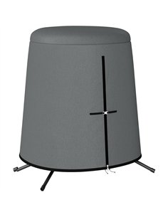 Outsunny 196 x 230 cm Hanging Egg Chair Protective Cover - Grey