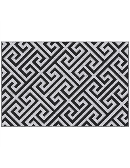 Outsunny 121 x 182 cm(4x6ft) Outdoor Rug Reversible Mat Plastic Straw Rug Portable RV Camping Mat for Garden Deck Picnic Indoor, - pic 130395 | FastDaddyshop