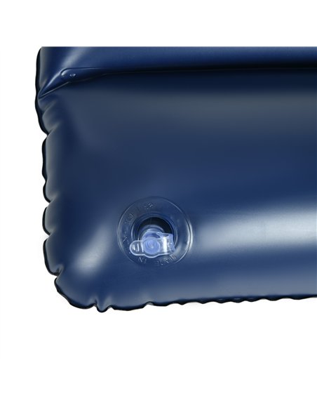 Outsunny Inflatable Double Air Bed, with Hand Pump - Blue - pic 130493 | FastDaddyshop