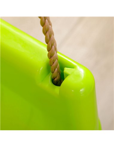 Outsunny 3 in 1 Detachable Kids Swing Seat with Safety Belt, Adjustable Rope for Indoor, Outdoor, Playground, Garden, Green