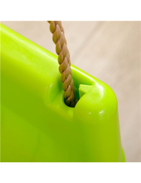 Outsunny 3 in 1 Detachable Kids Swing Seat with Safety Belt, Adjustable Rope for Indoor, Outdoor, Playground, Garden, Green - pic 130601 | FastDaddyshop