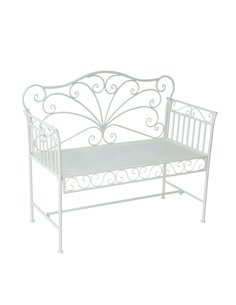 Outsunny Heavy-Duty Garden Bench-White