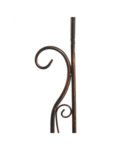 Outsunny Metal Garden Arch Trellis, Decorative Arbour Archway for Walkway Path Ceremony Wedding Party, 120 x 30 x 226cm - pic 130700 | FastDaddyshop