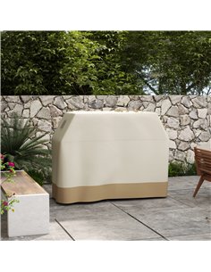 Outsunny 66W x 152Lcm PU Coated Protective Grill Cover - Beige 2