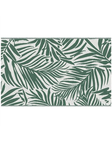 Outsunny Reversible Outdoor RV Rug, 1.5 x 2.4m Patio Floor Mat, Waterproof Plastic Straw Rug for Garden, Deck, Picnic, Beach, Ca