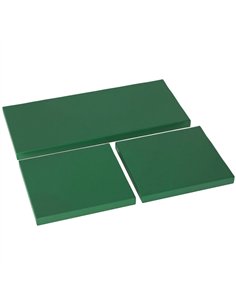 Outsunny Outdoor Seat Cushion Pads for Rattan Furniture, 3 PCs Garden Furniture Cushions, Green