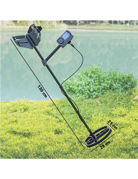 Outsunny Metal Detector for Adults and Beginners, Gold Detector with Higher Accuracy IP68 Waterproof Coil, 5 Professional Modes  - pic 131441 | FastDaddyshop
