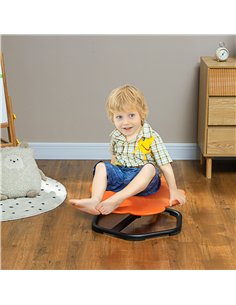 AIYAPLAY Sensory Spinning Chair for Kids, for Coordination, Balance, Orange 2