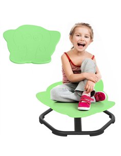 AIYAPLAY Elephant-Shaped Spinning Chair for Autism, 3-6 Years, Green
