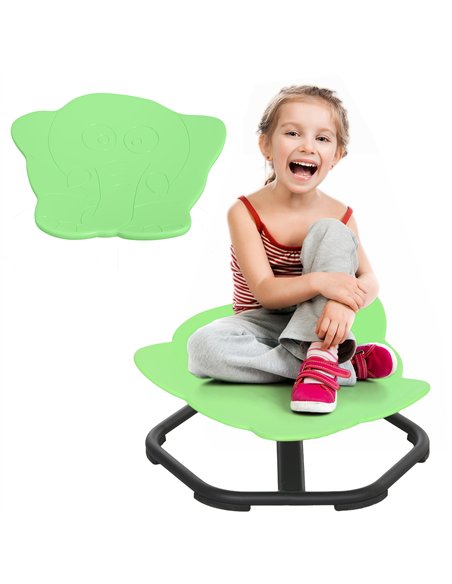 AIYAPLAY Elephant-Shaped Spinning Chair for Autism, 3-6 Years, Green - pic 131601 | FastDaddyshop
