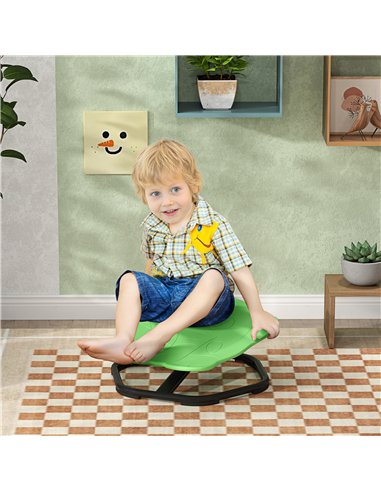 AIYAPLAY Elephant-Shaped Spinning Chair for Autism, 3-6 Years, Green
