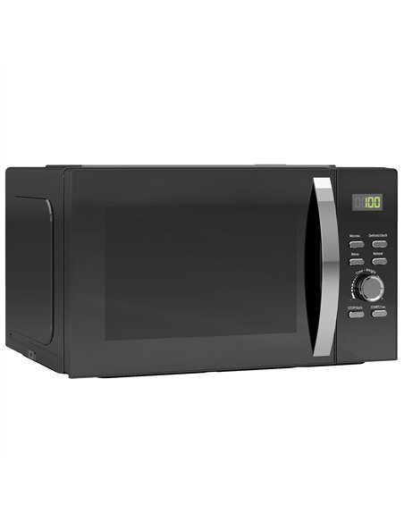HOMCOM 23L 800W Microwave Oven, Digital Solo Microwave with 5 Power Levels, Automatic Defrost, 8 Auto Cook Menus, 60 Minutes Tim - pic 131853 | FastDaddyshop
