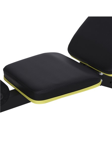HOMCOM PVC Upholstered Steel Sit-Up/Dumbbell Duo Bench Black - pic 131906 | FastDaddyshop