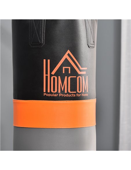 HOMCOM Freestanding Boxing Punch Bag & Speed Ball Station Hanging Frame Training Exercise Platform Home Gym Heavy Duty, Grey - pic 131959 | FastDaddyshop
